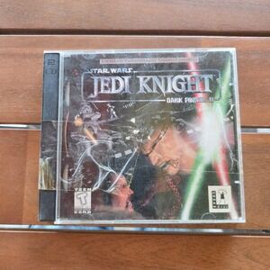 VTG Star Wars Jedi Knight Dark Forces II PC Game Windows 95 2 Disc Set BrokeCase